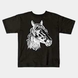 Horse For Girls Lovely Horses shirt For Boys Kids T-Shirt